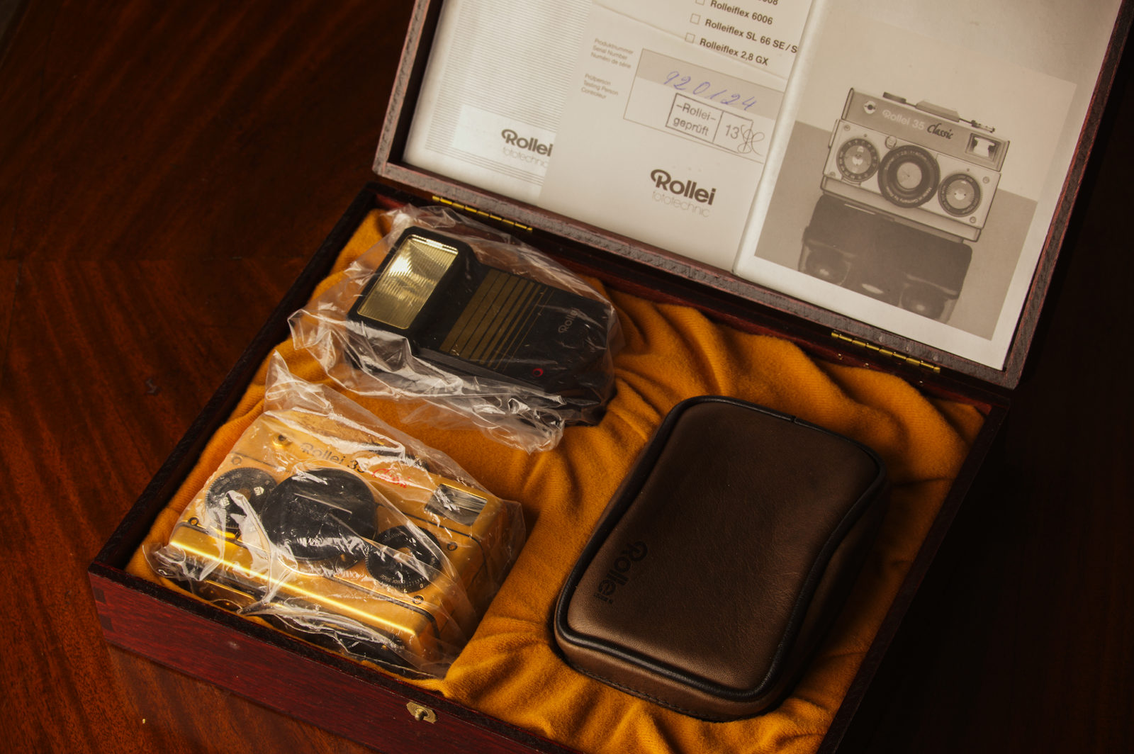 Rollei 35 classic GOLD SET
