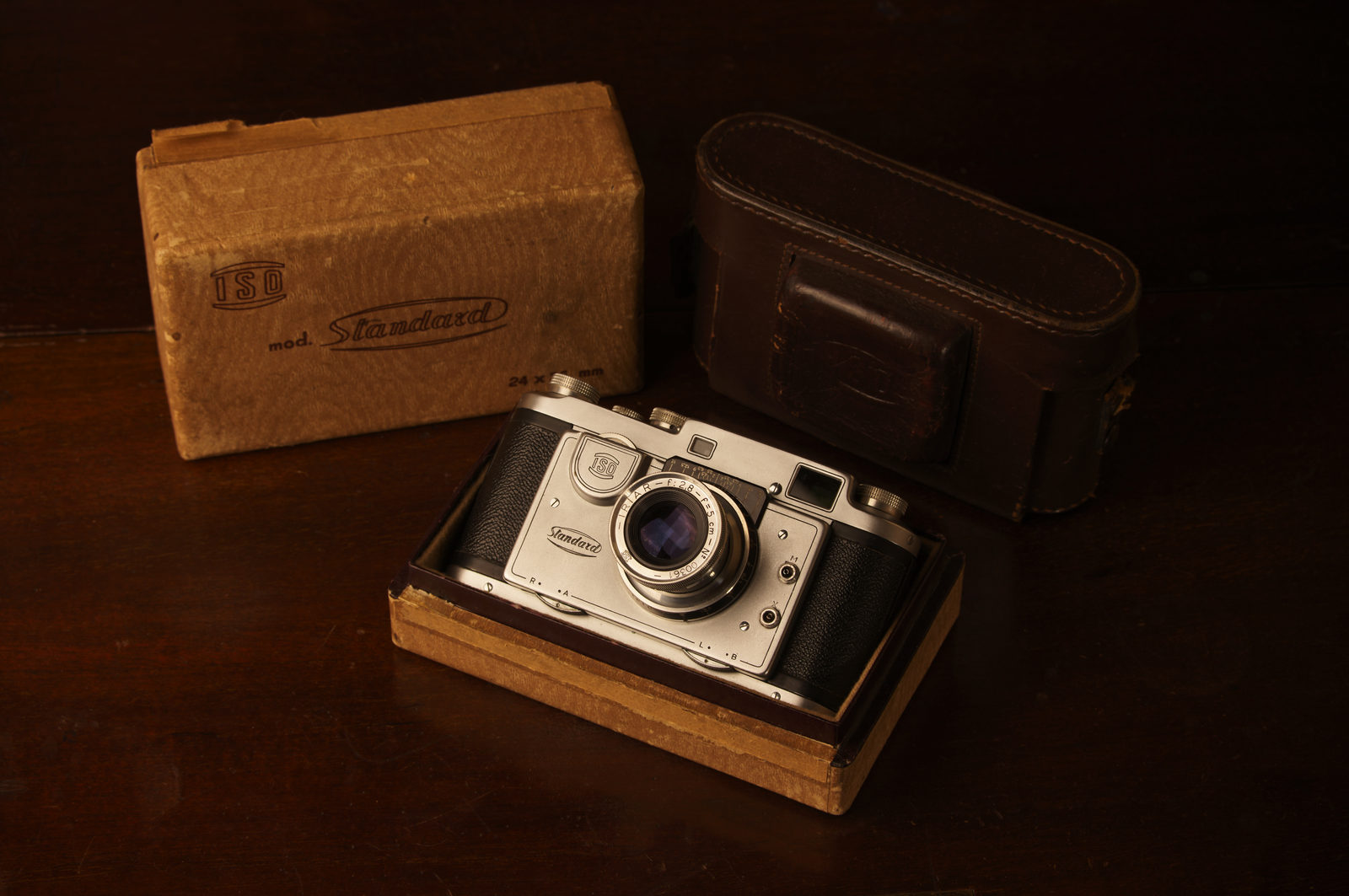 An ISO Standard 35mm Rangefinder Camera